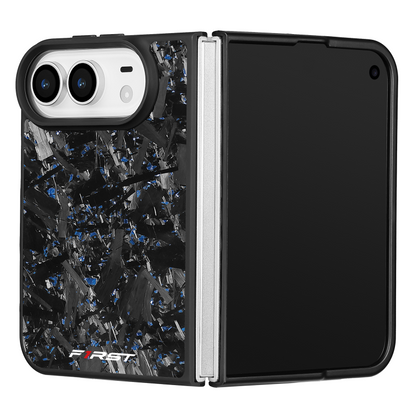Blue Forged Carbon iPhone Duo case