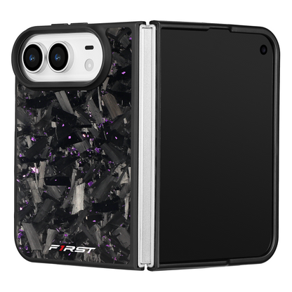 Purple Forged Carbon iPhone Duo case