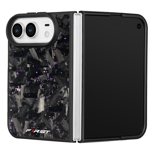 Purple Forged Carbon iPhone Duo case