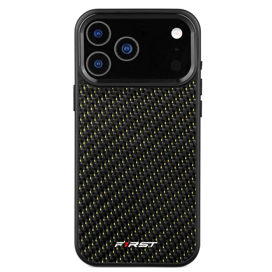 Gold Woven Carbon iPhone case