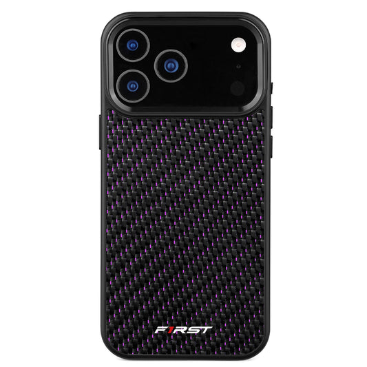 Purple Woven Carbon iPhone case