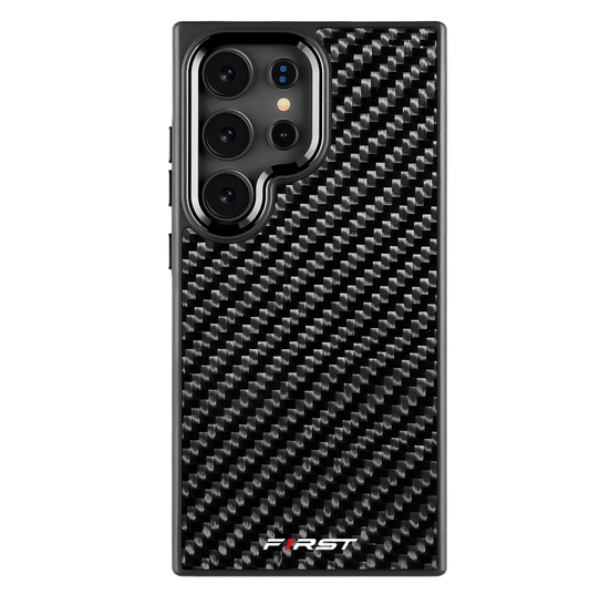 Black Woven Carbon Samsung case